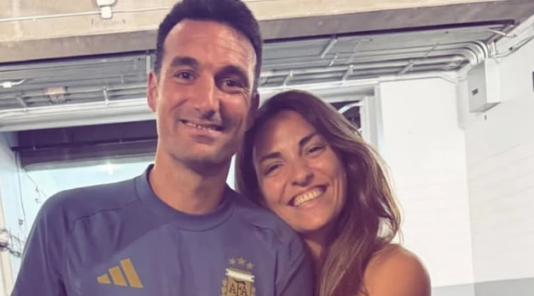 La hermana de Scaloni le dedicó un mensaje en redes.