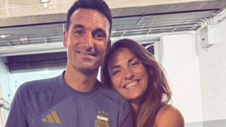 La hermana de Scaloni le dedicó un mensaje en redes.