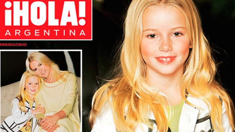 La hija de Valeria Mazza debutó como modelo