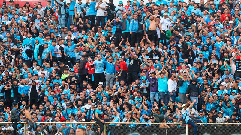 La hinchada de Belgrano no podrá ingresar banderas ni instrumentos musicales.