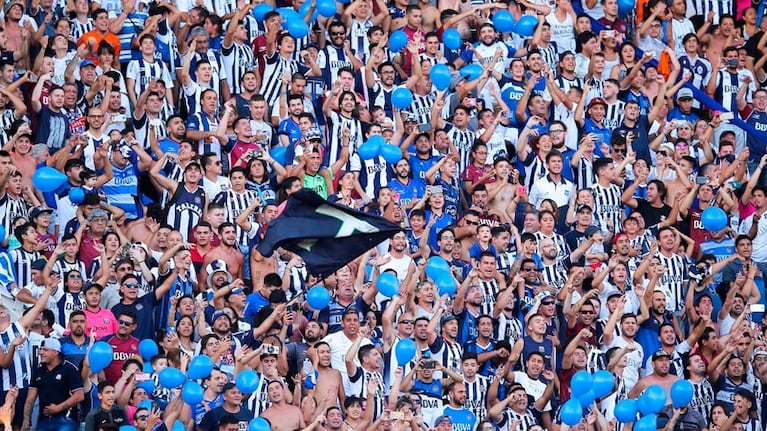 La hinchada de Talleres y un video que se viralizó.