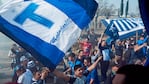 La hinchada despidió a los jugadores. Foto: Twitter Talleres.