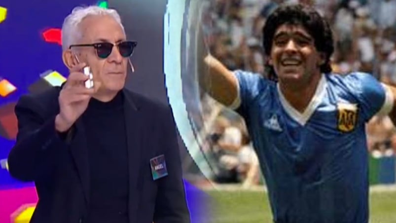 La historia con Maradona del participante de Los 8 Escalones.