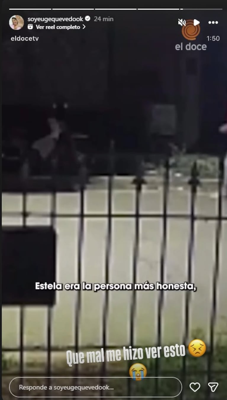 La historia de Euge Quevedo por la trágica muerte de Stella Giorgis.