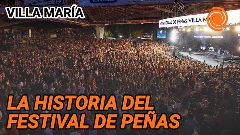 La historia del Festival de Peñas de Villa María: los hitos y curiosidades