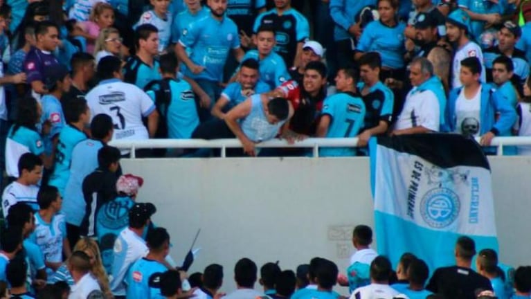 La historia del hincha que tiraron desde la tribuna