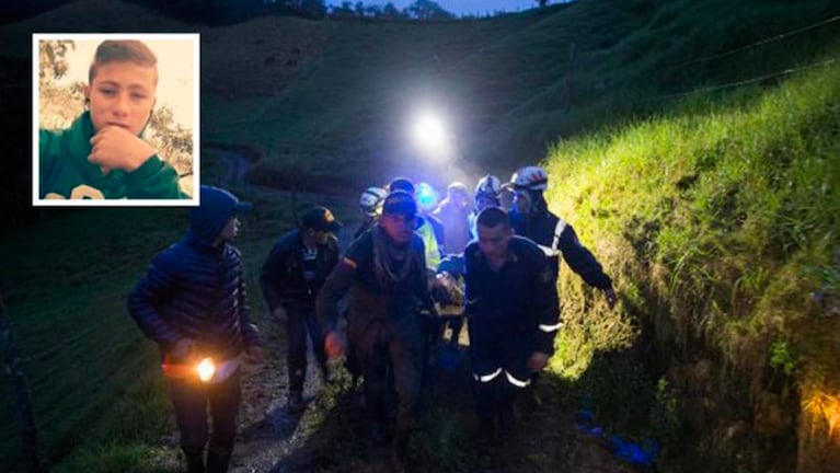 La historia del joven rescatista en la tragedia aérea. Foto: Diario El Colombiano.