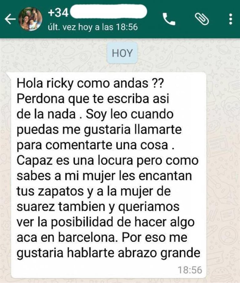 La historia secreta del negocio entre Ricky Sarkany y Antonela Roccuzzo