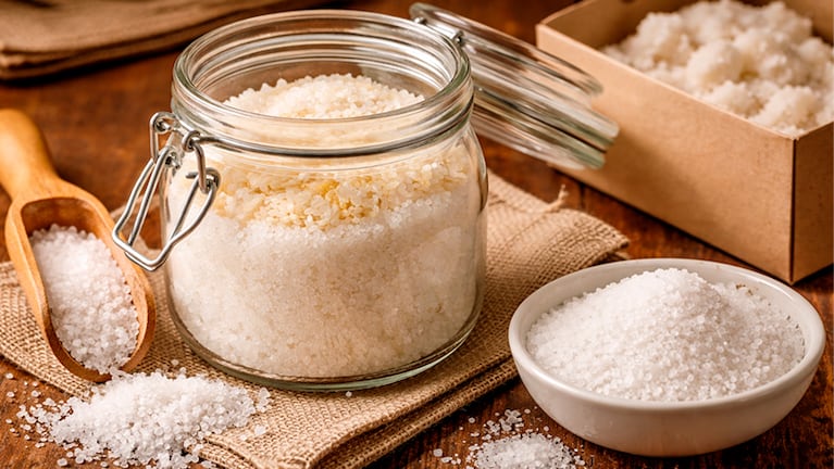 La humedad suele ser un problema frecuente para la sal.