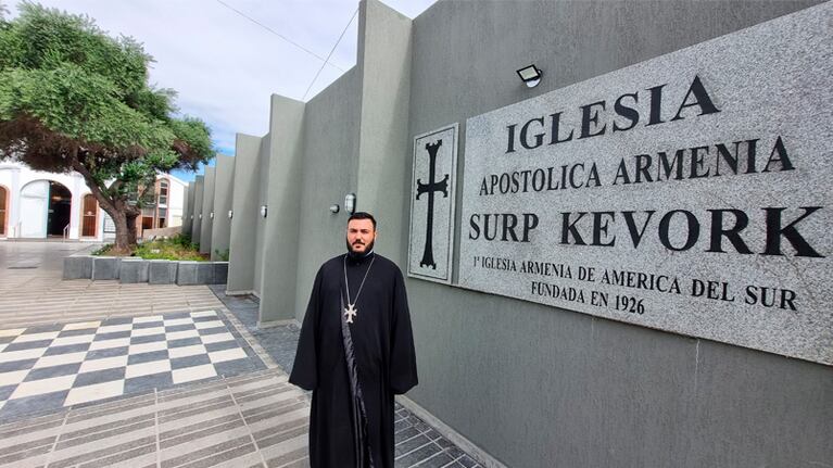 La iglesia armenia en barrio Pueyrredón, la primera de la colectividad en Sudamérica.