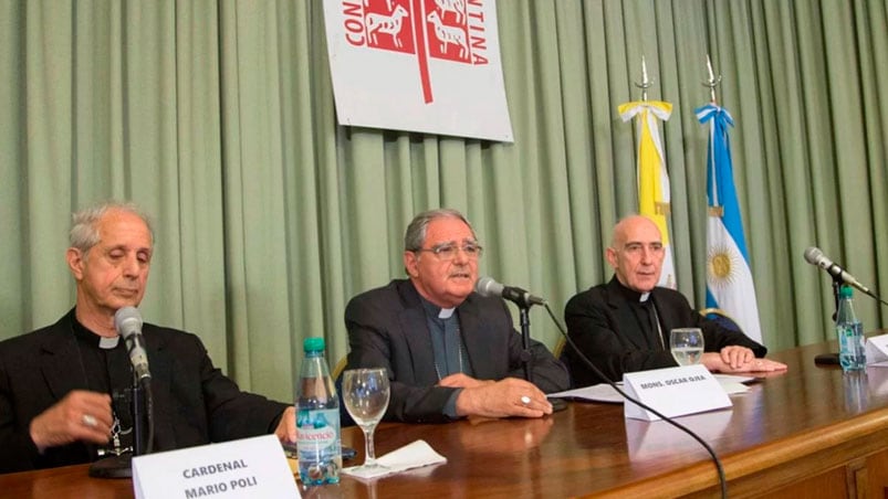 La Iglesia pidió paz, ante los incidentes de ayer en el Congreso.