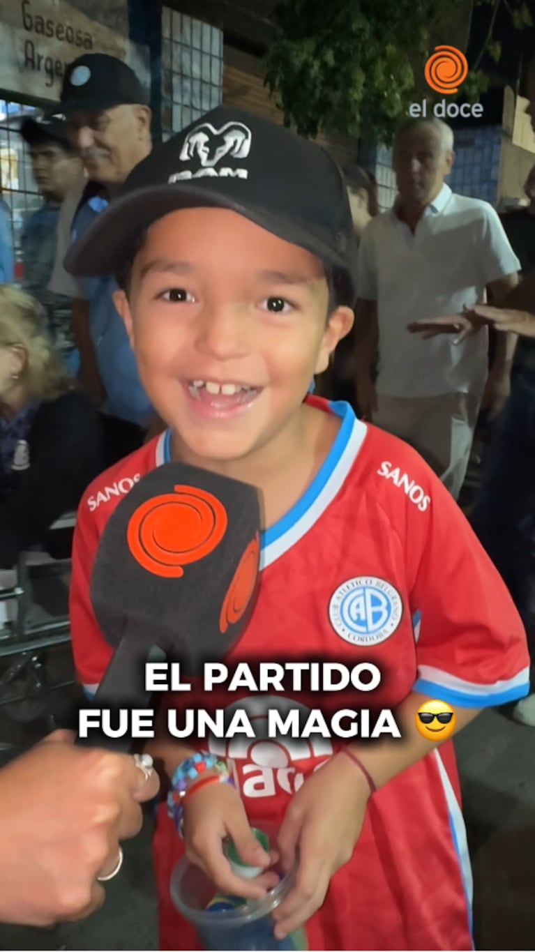 La ilusión de los hinchas de Belgrano tras la victoria en Alberdi