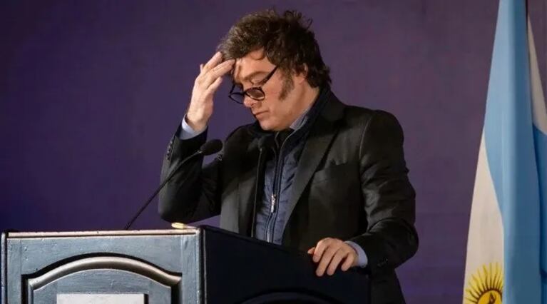 La imagen de Milei cayó por tercer mes consecutivo. 