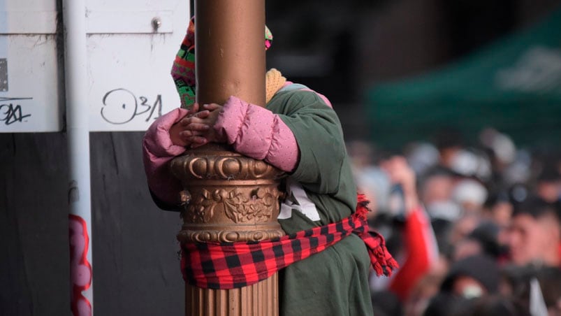 La imagen que generó controversia en las redes sociales. Foto: Lucio Casalla/ElDoce