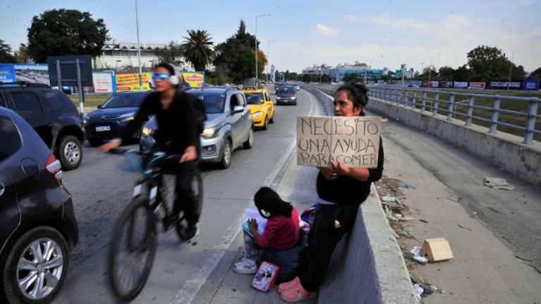 La imagen se viralizó en las últimas horas. Foto: La Voz.