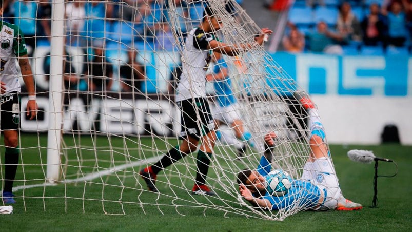 La increíble postal del gol de Belgrano.