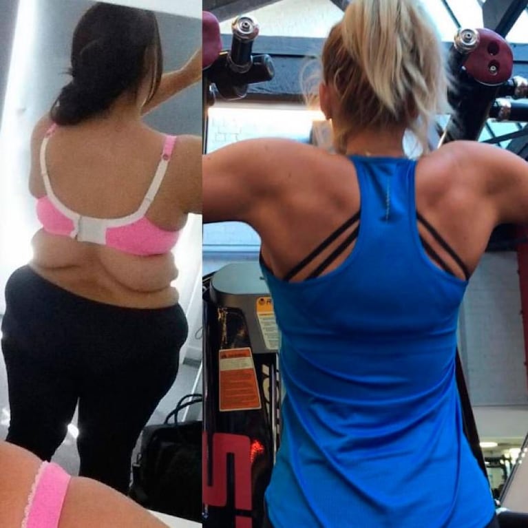 La increíble transformación de una mujer que bajó 92 kilos