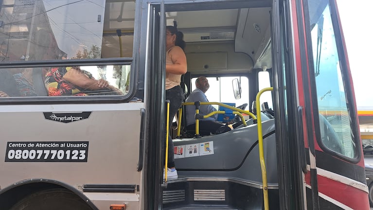 La indignación de una pasajera al subirse al colectivo (Imagen ilustrativa).
