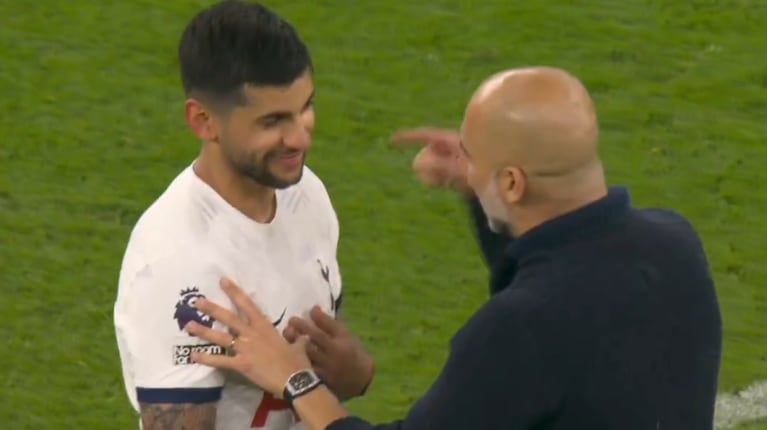 La inesperada reacción de Pep Guardiola con Cuti Romero, el argentino campeón del mundo.