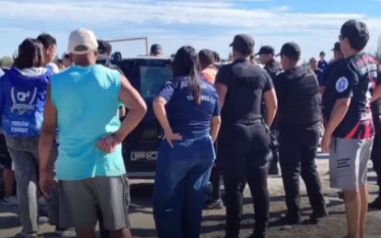 La insólita situación fue el fin de semana en Trelew.