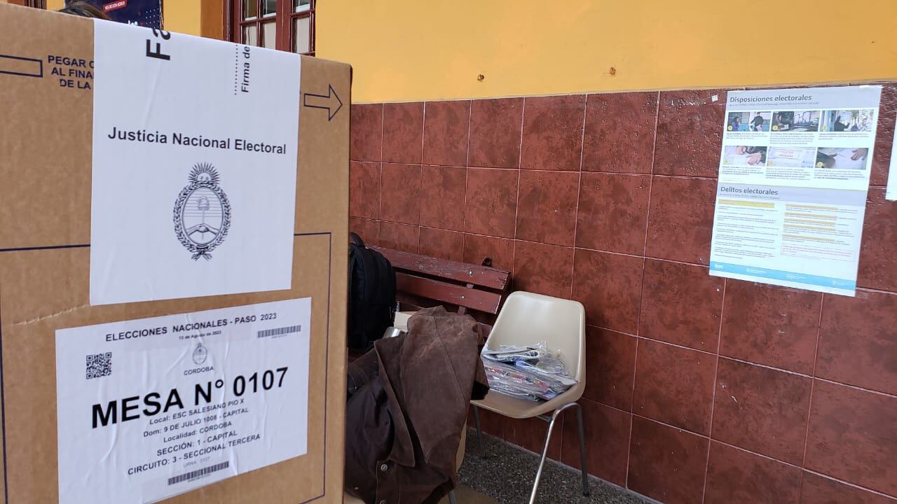 La instancia previa de las generales de octubre. Fotos: El Doce.