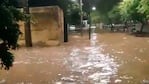 La intensa lluvia provocó complicaciones en Córdoba.