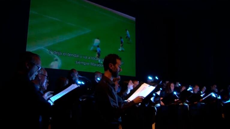 La interpretación se estrenó en el marco del aniversario 50º del Teatro del Libertador.