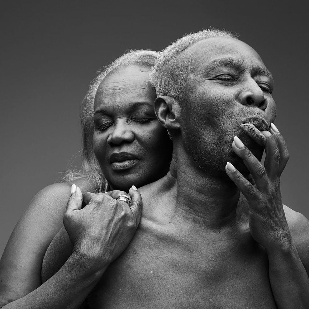 La intimidad de las parejas en la vejez. Foto: Rankin/Relate.