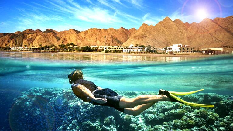 La Isla Magawish es el lugar perfecto para descubrir los coloridos corales y peces de Hurgada.