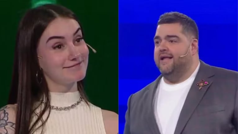 La joven avergonzó al conductor en pleno programa.