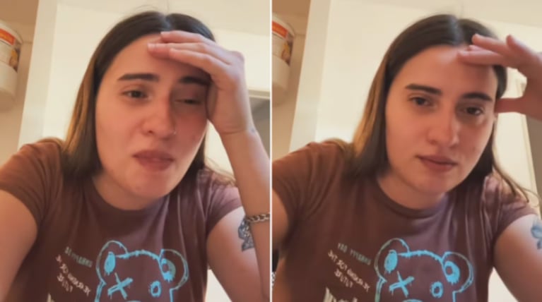 La joven contó la insólita situación en TikTok.