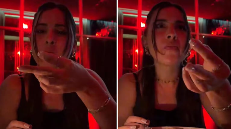 La joven contó que la sorpresa de su novio le rompió un diente.