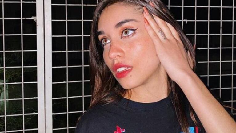 La joven de 20 años se bancó las críticas que recibió en Twitter e Instagram.