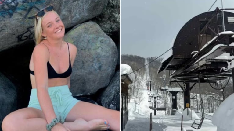 La joven de 22 años murió tras engancharse su mochila en la telesilla.