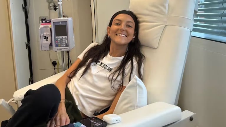 La joven de 29 años tuvo sus primeros síntomas a los 27.