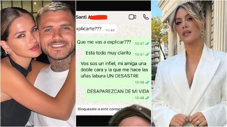 La joven descubrió todo por los integrantes del Wanda gate.