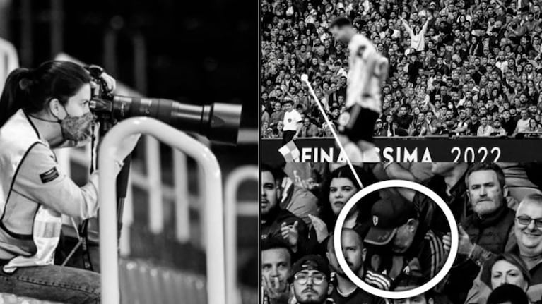 La joven es fanática de Lionel Messi.