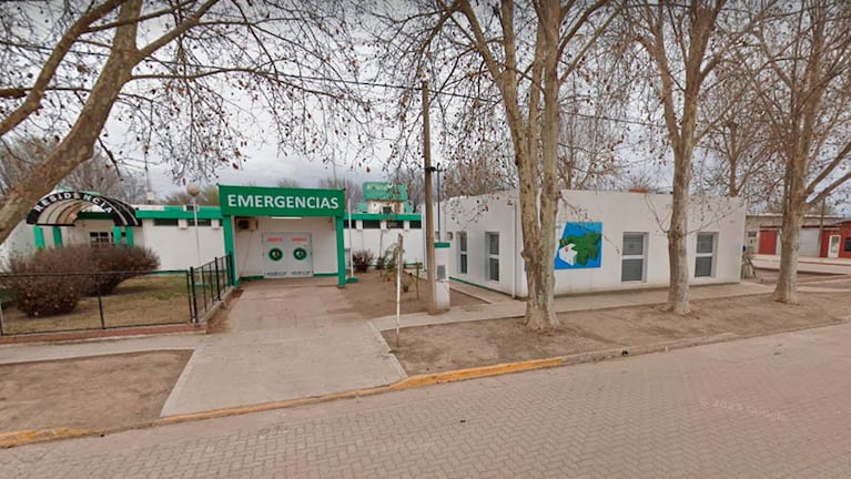 La joven fue asistida en el Hospital de Berrotarán y luego derivada a Río Cuarto.