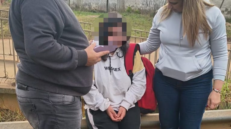 La joven que fue reportada como desparecida.