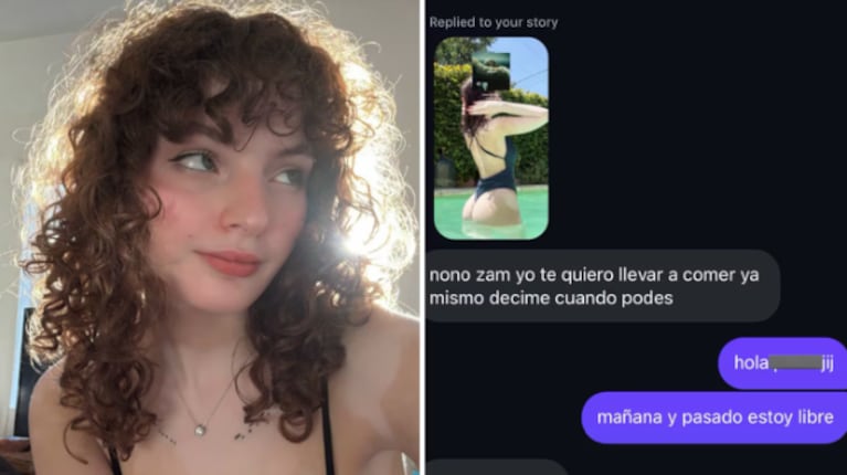 La joven quedó sin palabras con la respuesta.