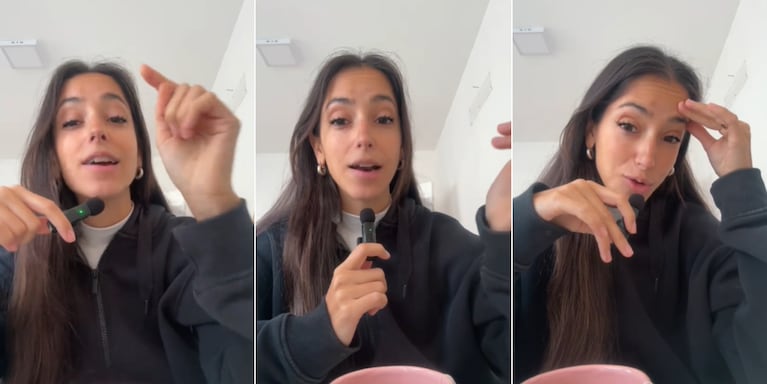 La joven relató en TikTok la desesperante situación.