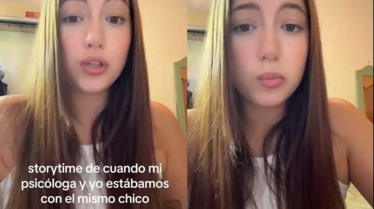 La joven se volvió viral tras contar su mala experiencia con la psicóloga.
