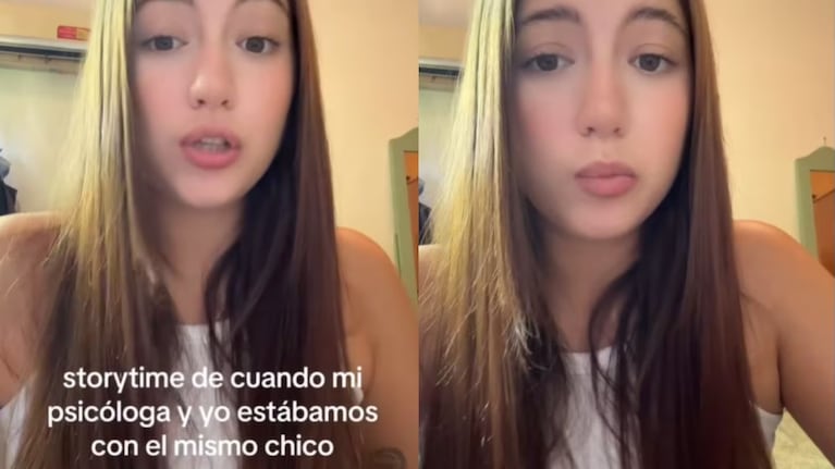 La joven se volvió viral tras contar su mala experiencia con la psicóloga.