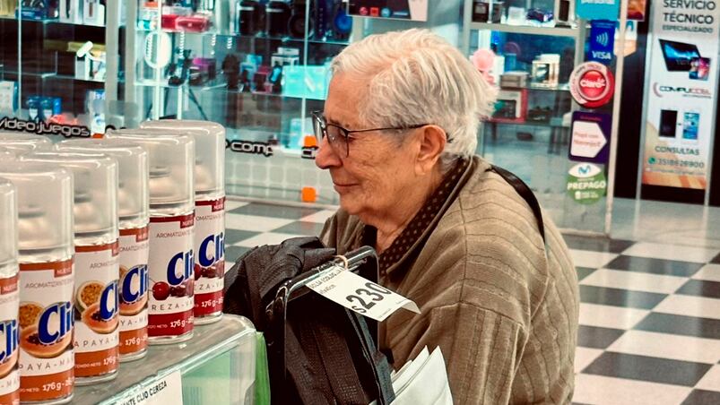 La jubilada que no podía pagar el aceite y ganó dinero. Foto: Mariana Asan.