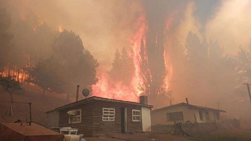 La Justicia intenta determinar cómo se causaron los incendios en la Patagonia.