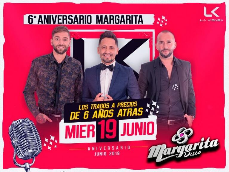 La Konga festeja en Margarita