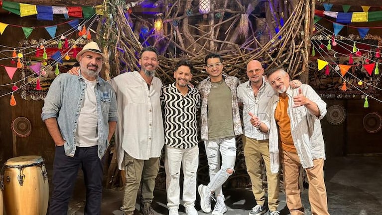 La Konga grabó su nueva colaboración junto a Los Tekis.