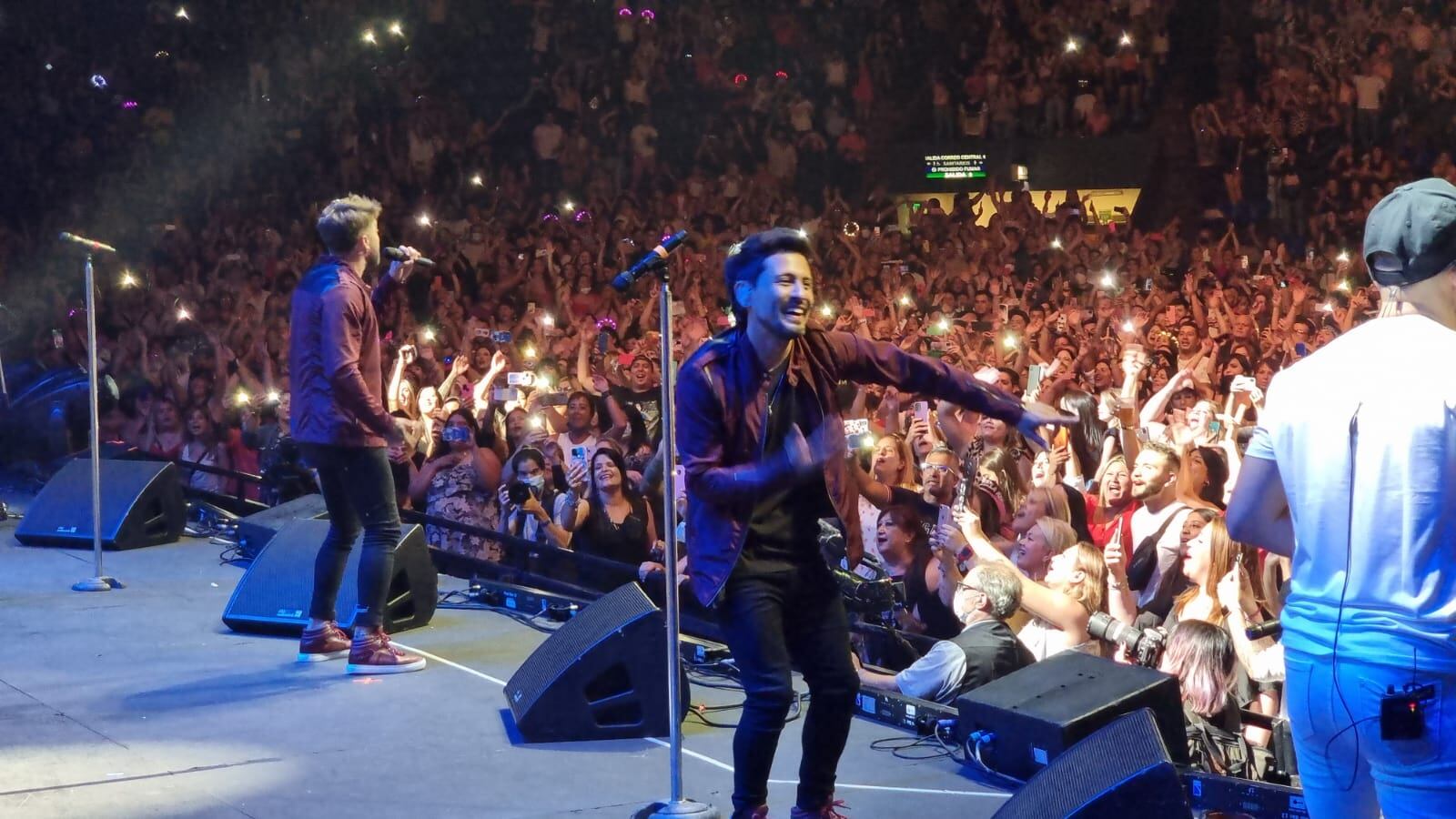 La Konga llenó de cuarteto el mítico Luna Park. Foto: Lucio Casalla / ElDoce.tv.