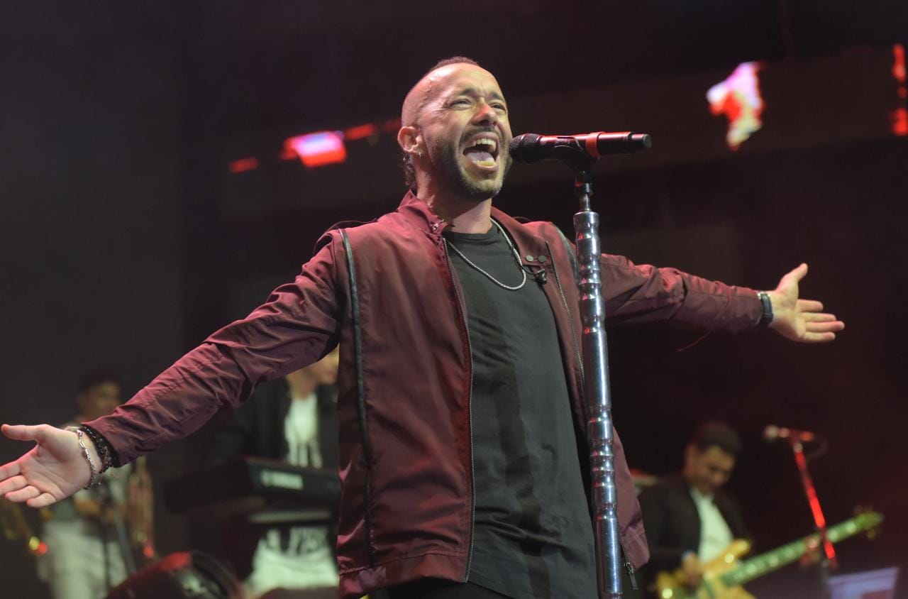 La Konga llenó de cuarteto el mítico Luna Park. Foto: Lucio Casalla / ElDoce.tv.