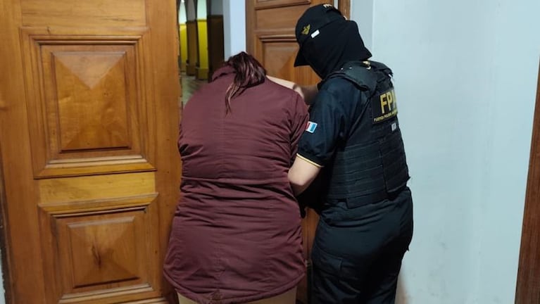 La líder de la banda traía la droga en colectivos. (Prensa FPA)